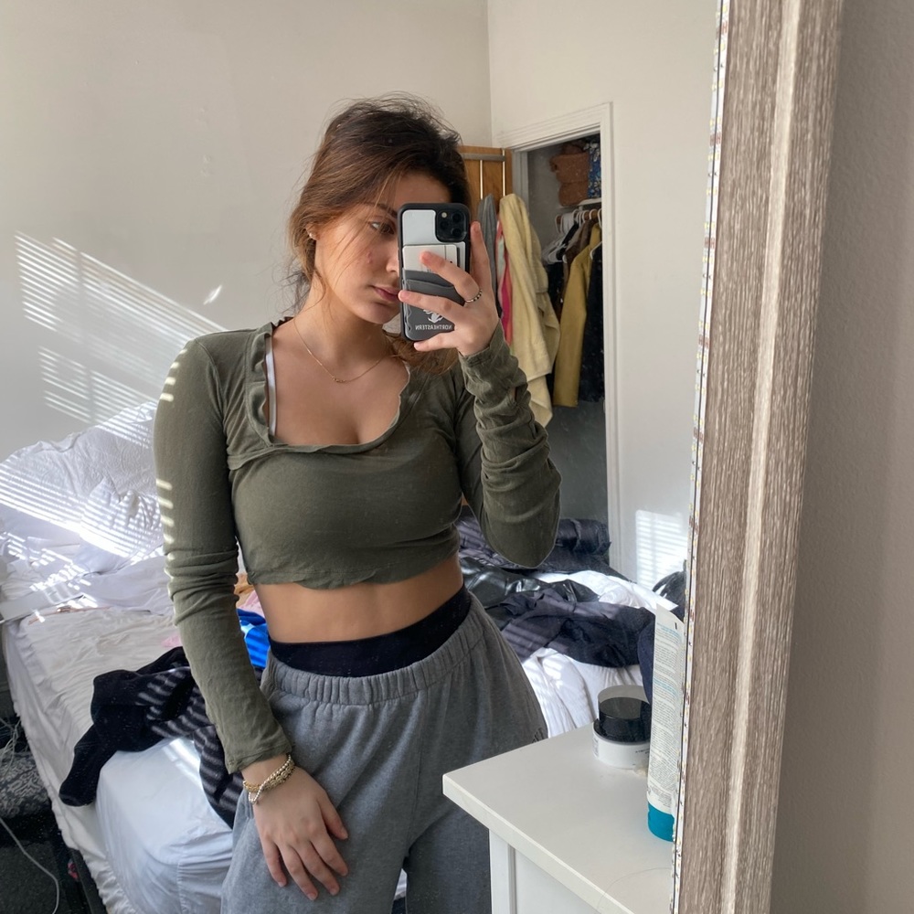 Urban outfitters olive green lounge long sleeve